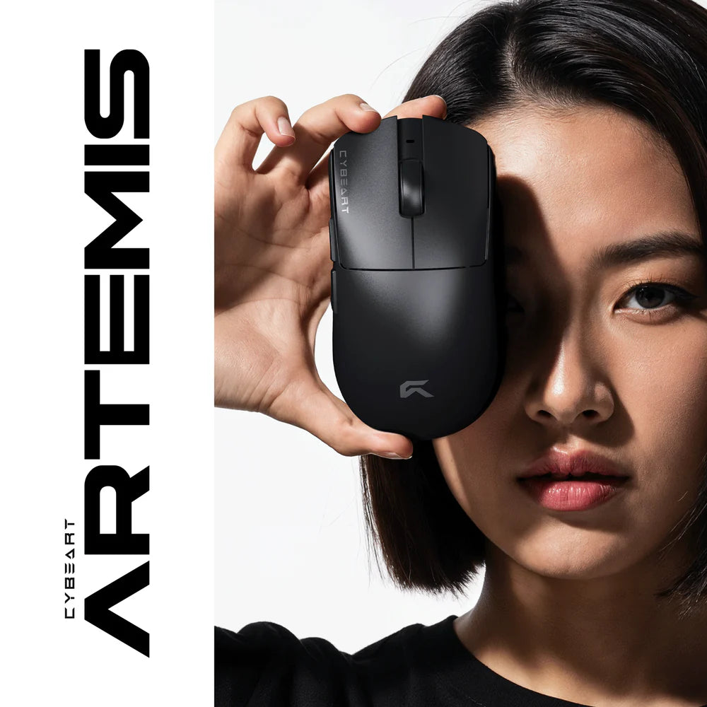 Cybeart Artemis | 1K 52g Ultra-light Hot-Swap Tri-Mode Gaming Mouse - | Buy Online at Shwetha Computers