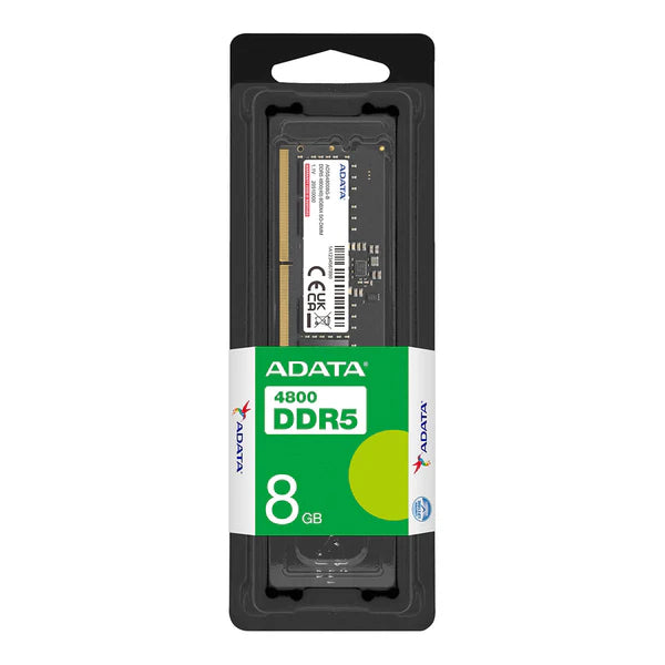 ADATA 8GB CL40 DDR5 4800MHz Laptop RAM (AD5S48008G-S)