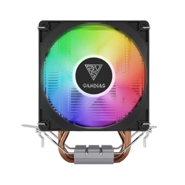 Gamdias Boreas E1-210 Lite RGB 92mm CPU Air Cooler (Aluminum, 2200 RPM, 34.6 CFM)