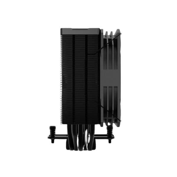 Gamdias Boreas M2-510 120mm CPU Air Cooler (Black) - Aluminum Fins, 800-1800 RPM, 72.94 CFM