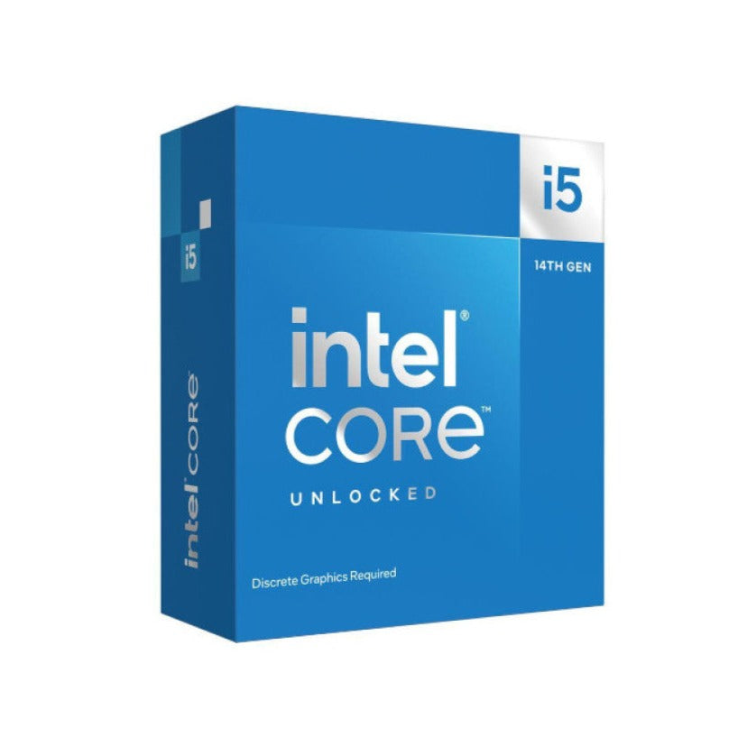 Intel Core i5-14600KF 14th Gen Raptor Lake Desktop Processor with 6 Cores and 12 Threads, Turbo Boost Frequency up to 5.3 GHz, 24 MB Intel Smart Cache, DDR5/DDR4 Memory Support, and LGA-1700 Socket by Intel