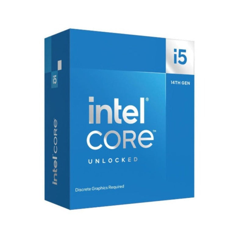 Intel Core i5-14600KF 14th Gen Raptor Lake Desktop Processor with 6 Cores and 12 Threads, Turbo Boost Frequency up to 5.3 GHz, 24 MB Intel Smart Cache, DDR5/DDR4 Memory Support, and LGA-1700 Socket by Intel