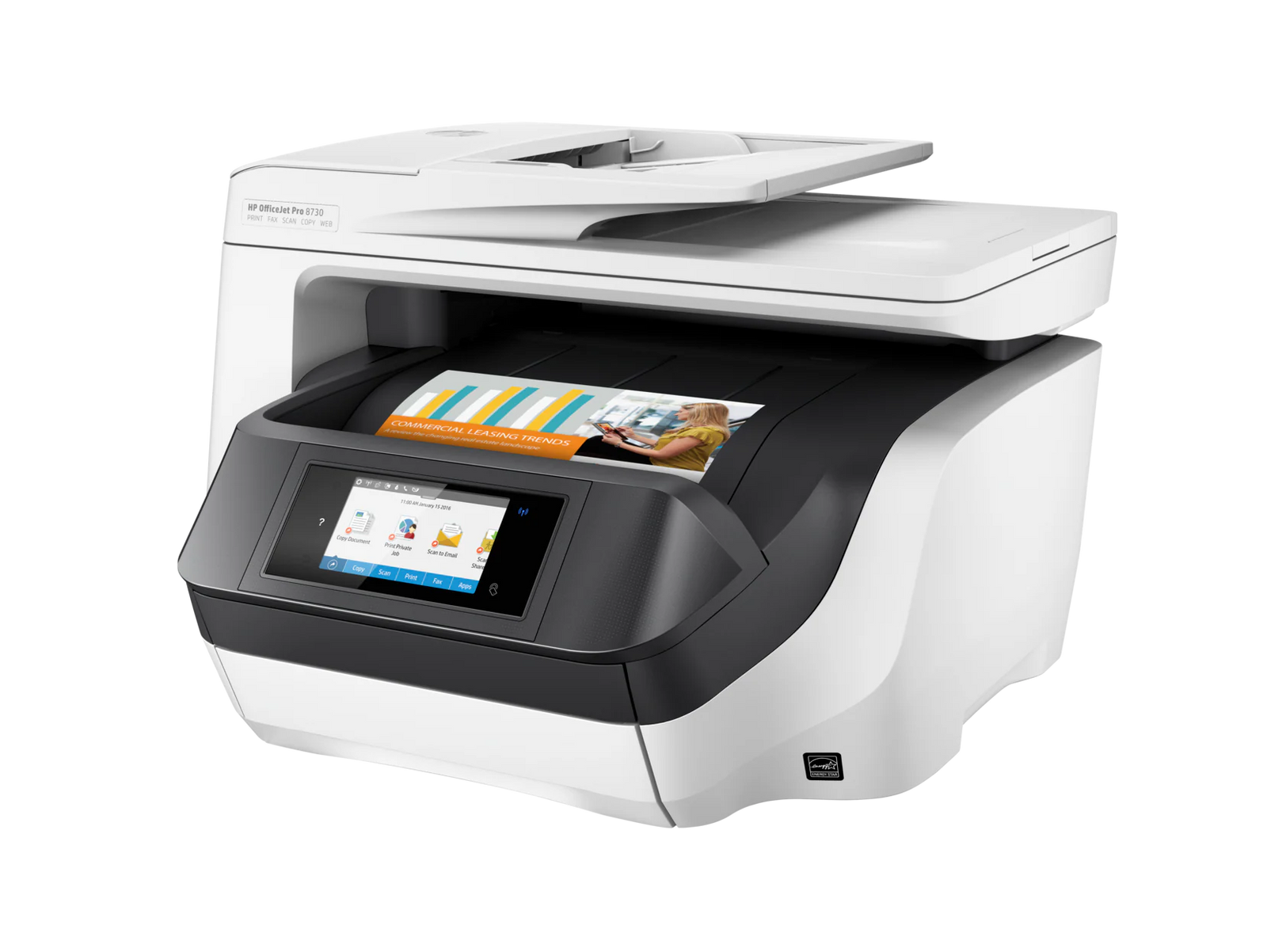 HP OfficeJet Pro 8730 MFP Printer | Print, Copy, Scan and Fax for Home and Office - | Buy Online at Shwetha Computers