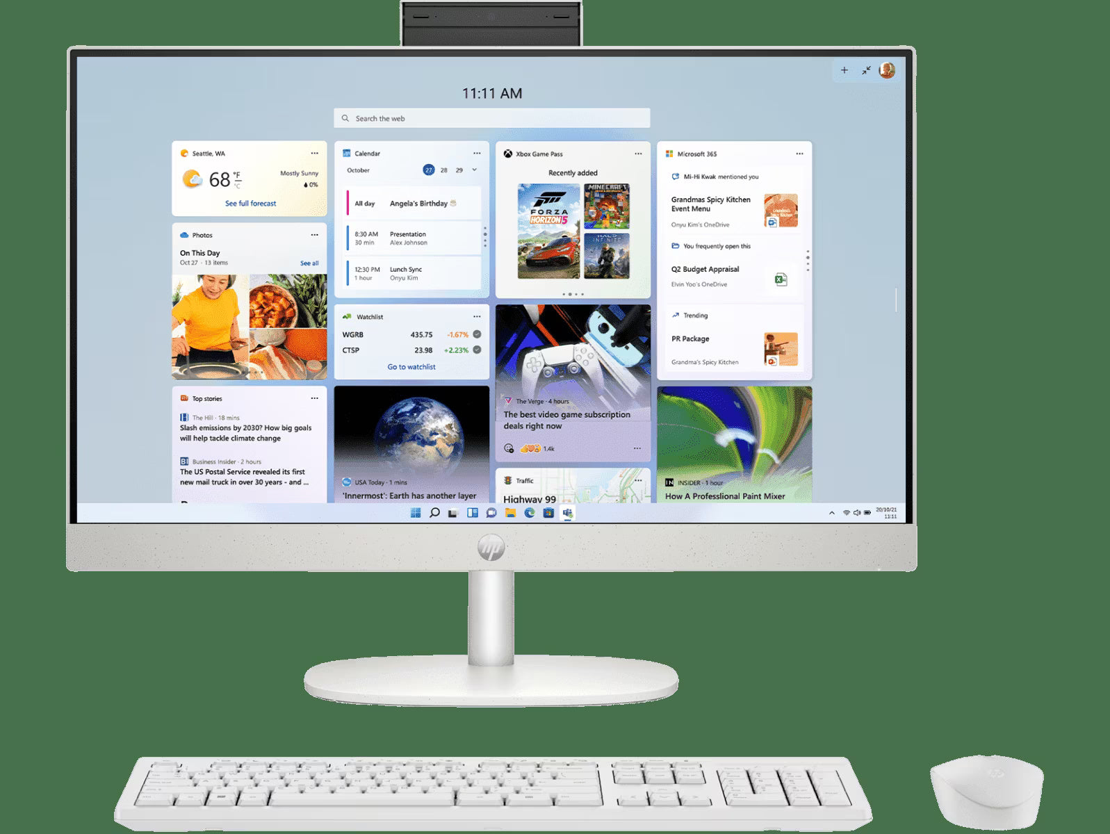 HP All In One PC, Intel Core i5, Intel Integrated Graphics, 8GB, 512 GB SSD, 23.8" FHD, 24-CR0477IN - | Buy Online at Shwetha Computers