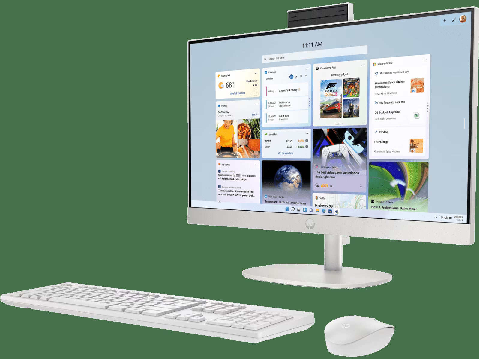 HP All In One PC, Intel Core i5, Intel Integrated Graphics, 8GB, 512 GB SSD, 23.8" FHD, 24-CR0477IN - | Buy Online at Shwetha Computers