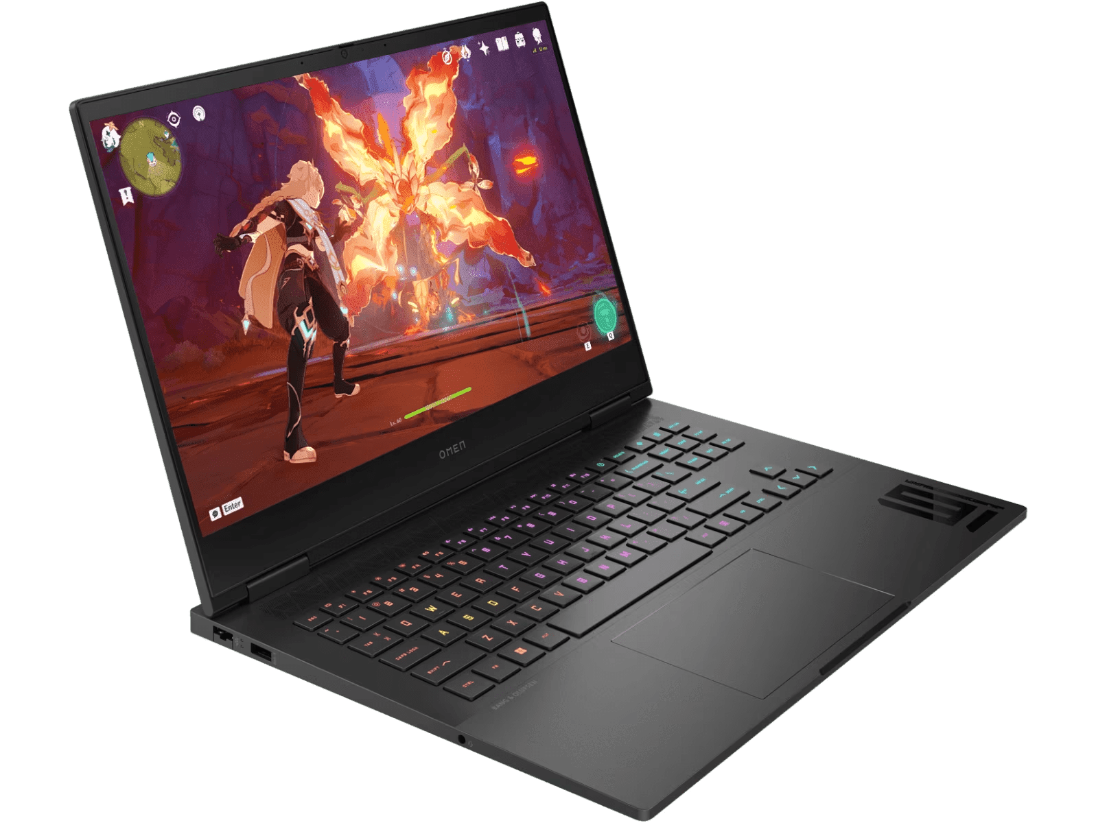 HP OMEN Gaming Laptop AMD Ryzen™ 7 7840HS processor, 16 GB, 1TB SSD, RTX™ 4060 8GB, 16.1" FHD, 16-XD0020AX