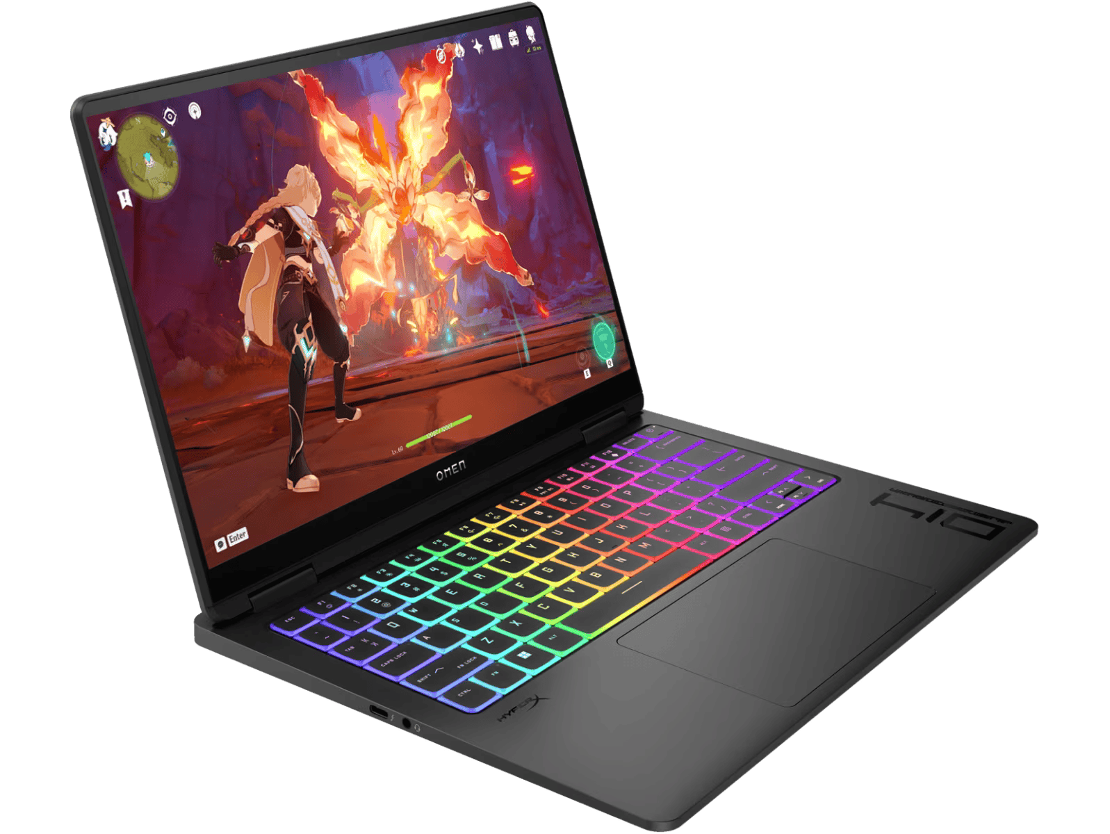 HP OMEN Transcend Gaming Laptop Intel® Core™ Ultra 7 processor, 16 GBLPDDR5x RAM, 1 TB SSD, GeForce RTX™ 4060, 14", 14-FB0007TX