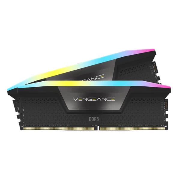 Corsair Vengeance RGB 32GB (16GBx2) DDR5 7200MHz Ram (Black)