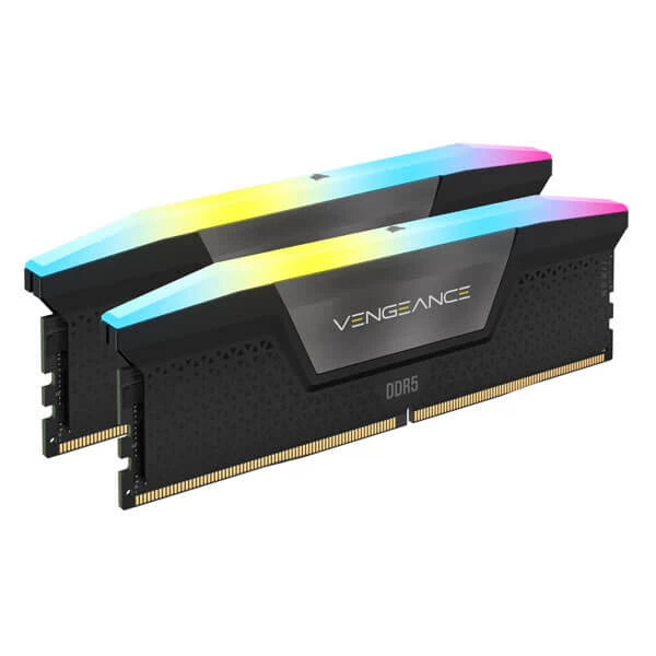 Corsair Vengeance RGB 32GB (16GBx2) DDR5 7200MHz Ram (Black)