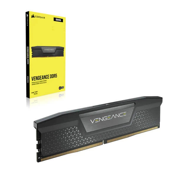 Corsair Vengeance 16GB DDR5 5600MHz C40 Memory - Black