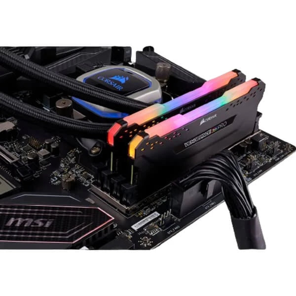 Corsair Vengeance RGB Pro 16GB DDR4 3600MHz C18 Memory Black