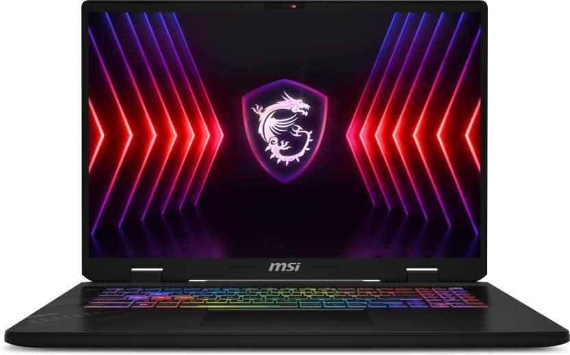 MSI Crosshair 17 HX AI Gaming Laptop Intel Core Ultra 9 275HX Processor, NVIDIA GeForce RTX 5070, 16x2GB, 1TB SSD, 17" QHD+, 17 HX AI D2XWGKG-031IN - | Buy Online at Shwetha Computers