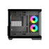 Ant Esports Crystal X4 ARGB Mid Tower Gaming Cabinet (Black)