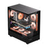 Ant Esports Crystal X6 ARGB  Mid Tower Cabinet (Black)