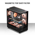 Ant Esports Crystal X6 ARGB  Mid Tower Cabinet (Black)