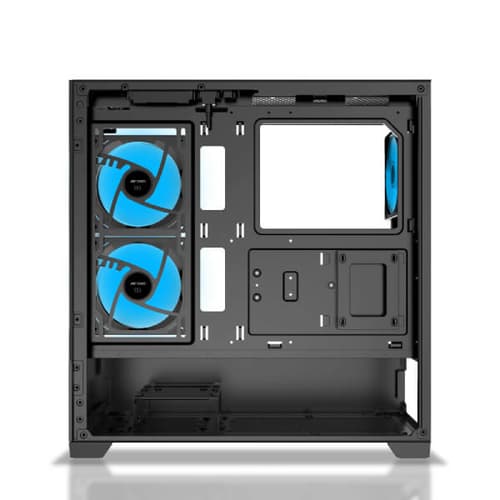 Ant Esports Crystal Z3 ARGB ATX Mid Tower Cabinet (Black)