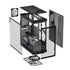 Hyte Y40 Panoramic TG ATX  Mid Tower Cabinet Case with PCIE 4.0 Riser (Black)