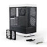 Hyte Y40 Panoramic ATX Mid Tower Cabinet (Black and White)