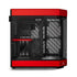Hyte Y60 Panoramic E-ATX Mid Tower Cabinet Case (Red and Black)
