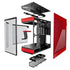 Hyte Y60 Panoramic E-ATX Mid Tower Cabinet Case (Red and Black)