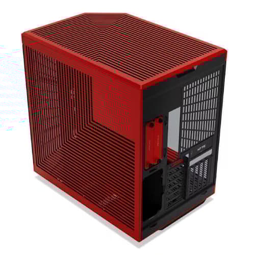 Hyte Y70 touch infinite PanoramicE-ATX Mid Tower Cabinet (Black Cherry)