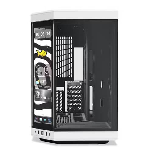 Hyte Y70 touch infinite Panoramic E-ATX Mid Tower Cabinet (Panda)