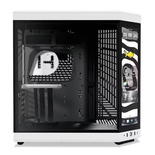 Hyte Y70 touch infinite Panoramic E-ATX Mid Tower Cabinet (Panda)