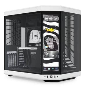 Hyte Y70 touch infinite Panoramic E-ATX Mid Tower Cabinet (Panda)