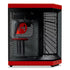 Hyte Y70 Panoramic E-ATX Mid Tower Cabinet (Black and Red)