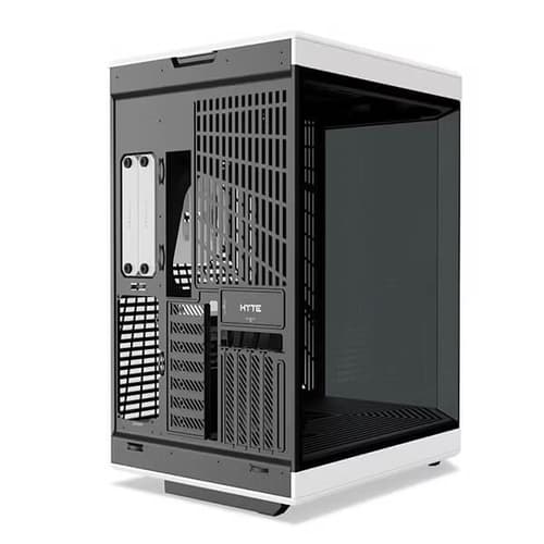 Hyte Y70 Panoramic E-ATX Mid Tower Cabinet (Black and White)