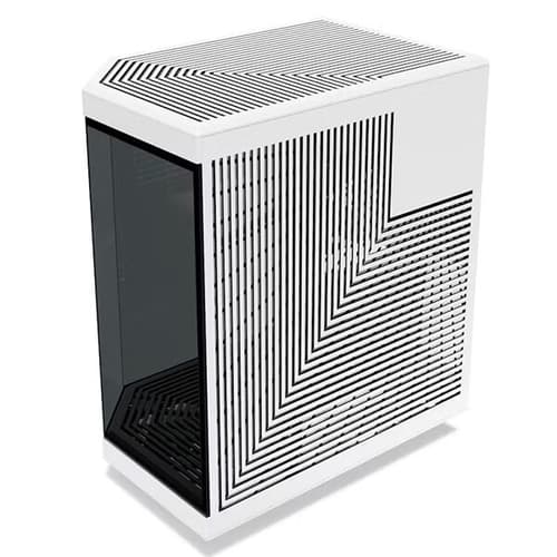 Hyte Y70 Panoramic E-ATX Mid Tower Cabinet (Black and White)