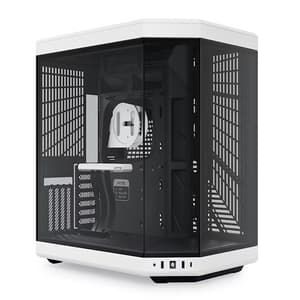 Hyte Y70 Panoramic E-ATX Mid Tower Cabinet (Black and White)