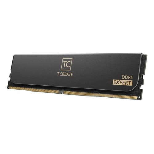 TEAMGROUP T-Create Expert CL38 DDR5 32GB (16GB x 2) 6000MHz Desktop  RAM (Black)