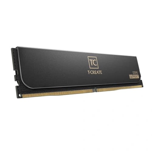 TEAMGROUP T-Create Expert CL38 DDR5 32GB (16GB x 2) 6000MHz Desktop  RAM (Black)