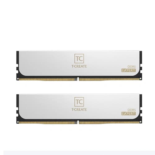 TEAMGROUP T-Create Expert CL30 DDR5 32GB (16GB x 2) 6000MHz Desktop RAM (White) - | Buy Online at Shwetha Computers