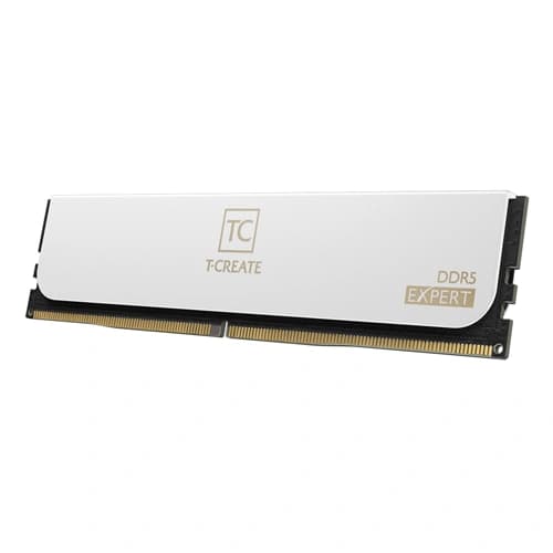 TEAMGROUP T-Create Expert CL38 DDR5 32GB (16GB x 2) 6000MHz Desktop RAM (White) - | Buy Online at Shwetha Computers