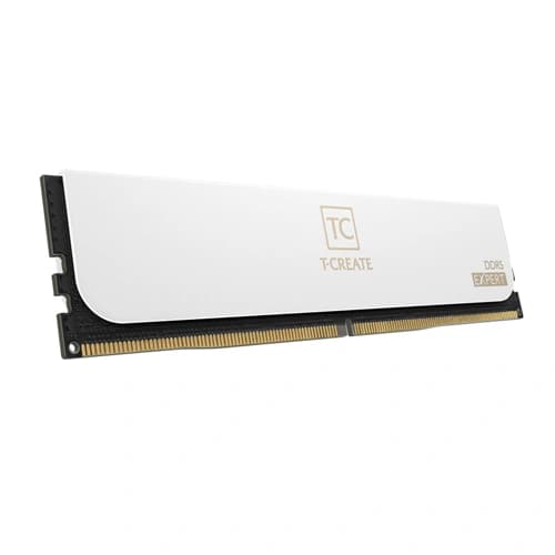 TEAMGROUP T-Create Expert CL38 DDR5 32GB (16GB x 2) 6000MHz Desktop RAM (White) - | Buy Online at Shwetha Computers