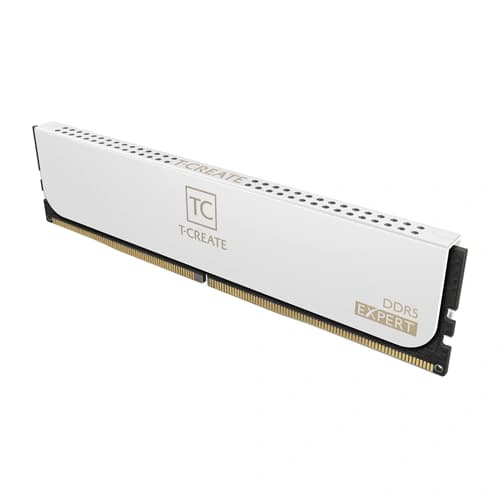 TEAMGROUP T-Create Expert CL38 DDR5 32GB (16GB x 2) 6000MHz Desktop RAM (White) - | Buy Online at Shwetha Computers
