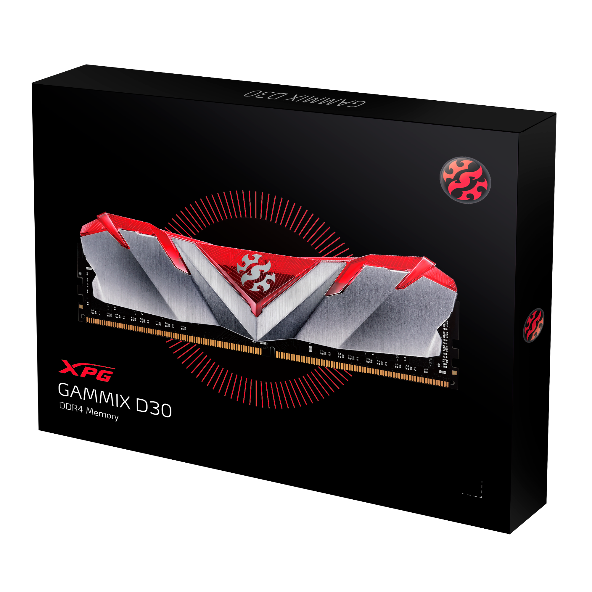 ADATA XPG Gammix D30 16GB DDR4 3200MHz Red Memory