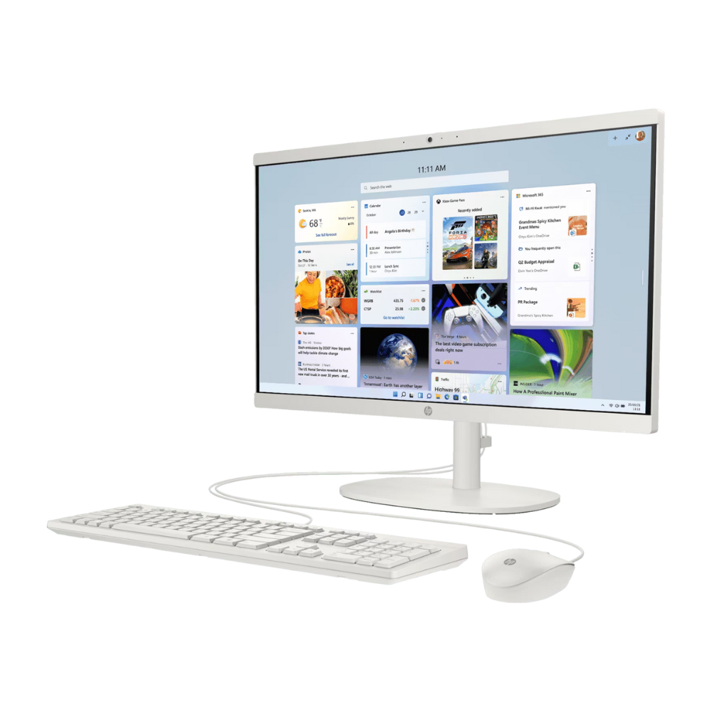 HP All In One PC, Intel Core N200, Intel UHD Graphics, 8GB, 512 GB SSD, 21.5" FHD, 22-DG0154IN - | Buy Online at Shwetha Computers
