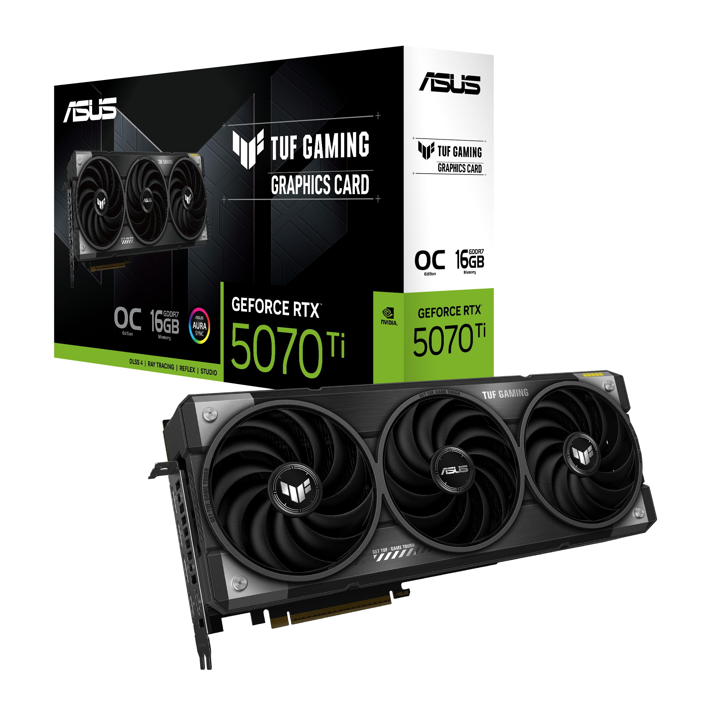 ASUS TUF Gaming RTX 5070 Ti 16GB PCIe Graphics Card - | Buy Online at Shwetha Computers