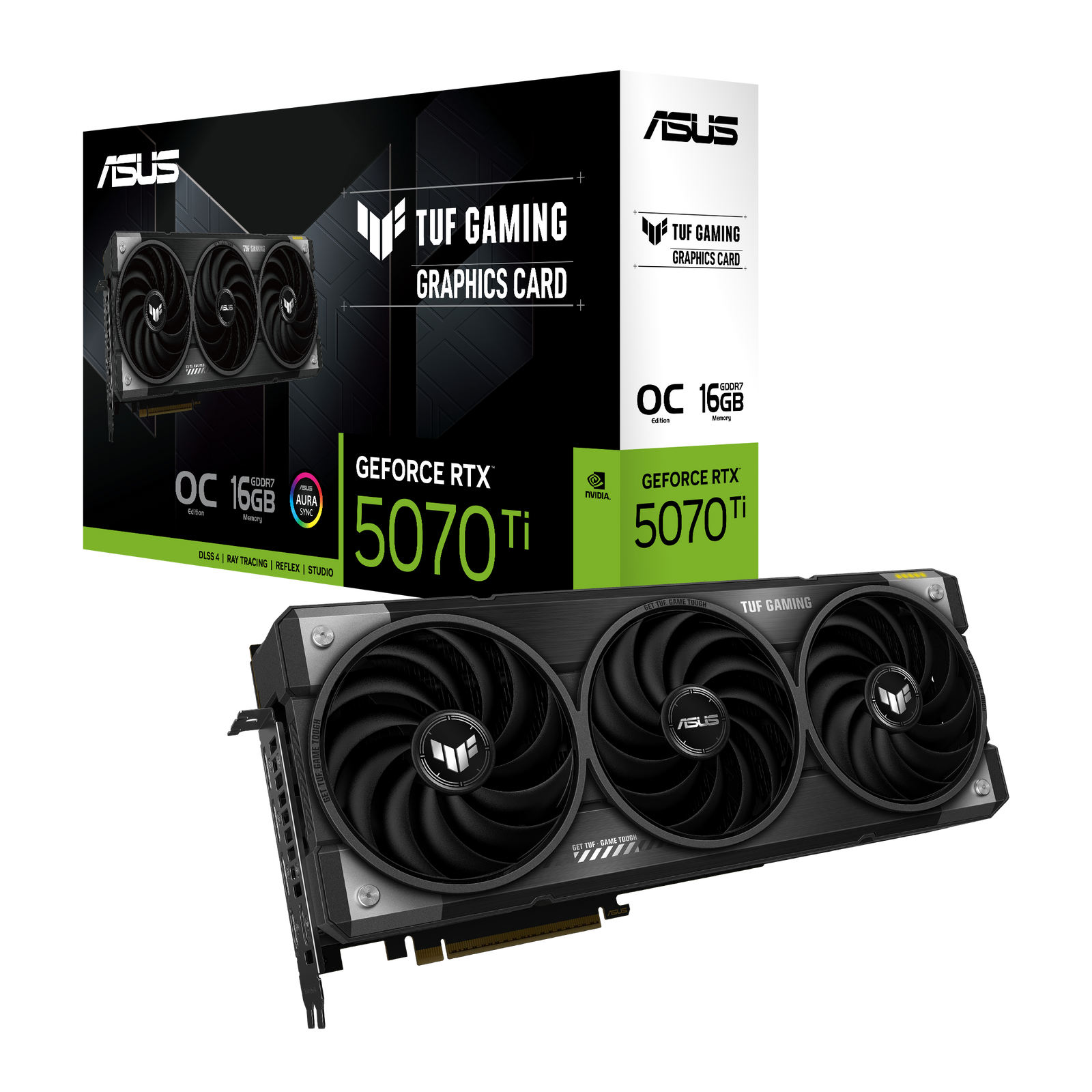 ASUS TUF Gaming RTX 5070 Ti 16GB PCIe Graphics Card - | Buy Online at Shwetha Computers