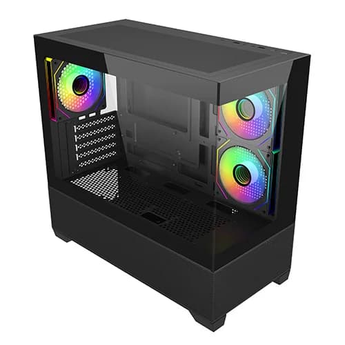 Cooler Master Elite 490 ARGB M-ATX Mini Tower Gaming Cabinet