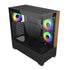 Cooler Master Elite 690 Wood ARGB ATX Mid Tower Gaming Cabinet