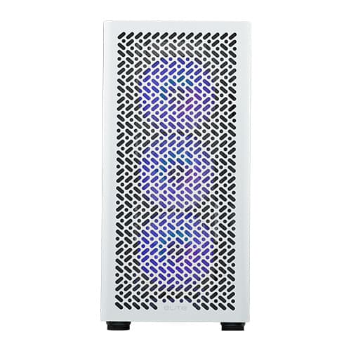 Cooler Master Elite 502 ARGB E-ATX Mid Tower Gaming Cabinet (White)