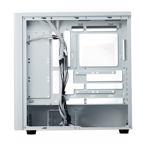 Cooler Master Elite 502 ARGB E-ATX Mid Tower Gaming Cabinet (White)