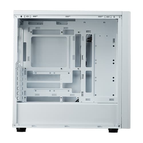 Cooler Master Elite 502 ARGB E-ATX Mid Tower Gaming Cabinet (White)