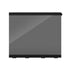 Fractal Side Panel Type-B Dark-TG (Black)