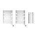 Fractal HDD Drive Tray Kit Type-B White (Dual pack)