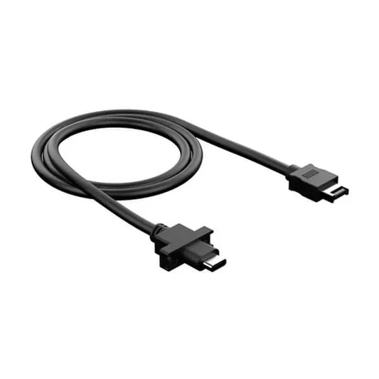 Fractal USB-C 10Gbps Cable – Model D (Black)